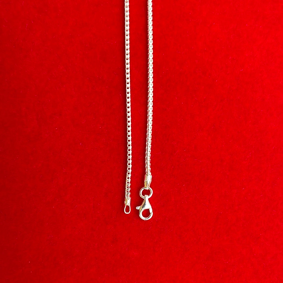 Franco Chain 1.5mm 16”, 18”, 20”, 22”, 24”, 30”