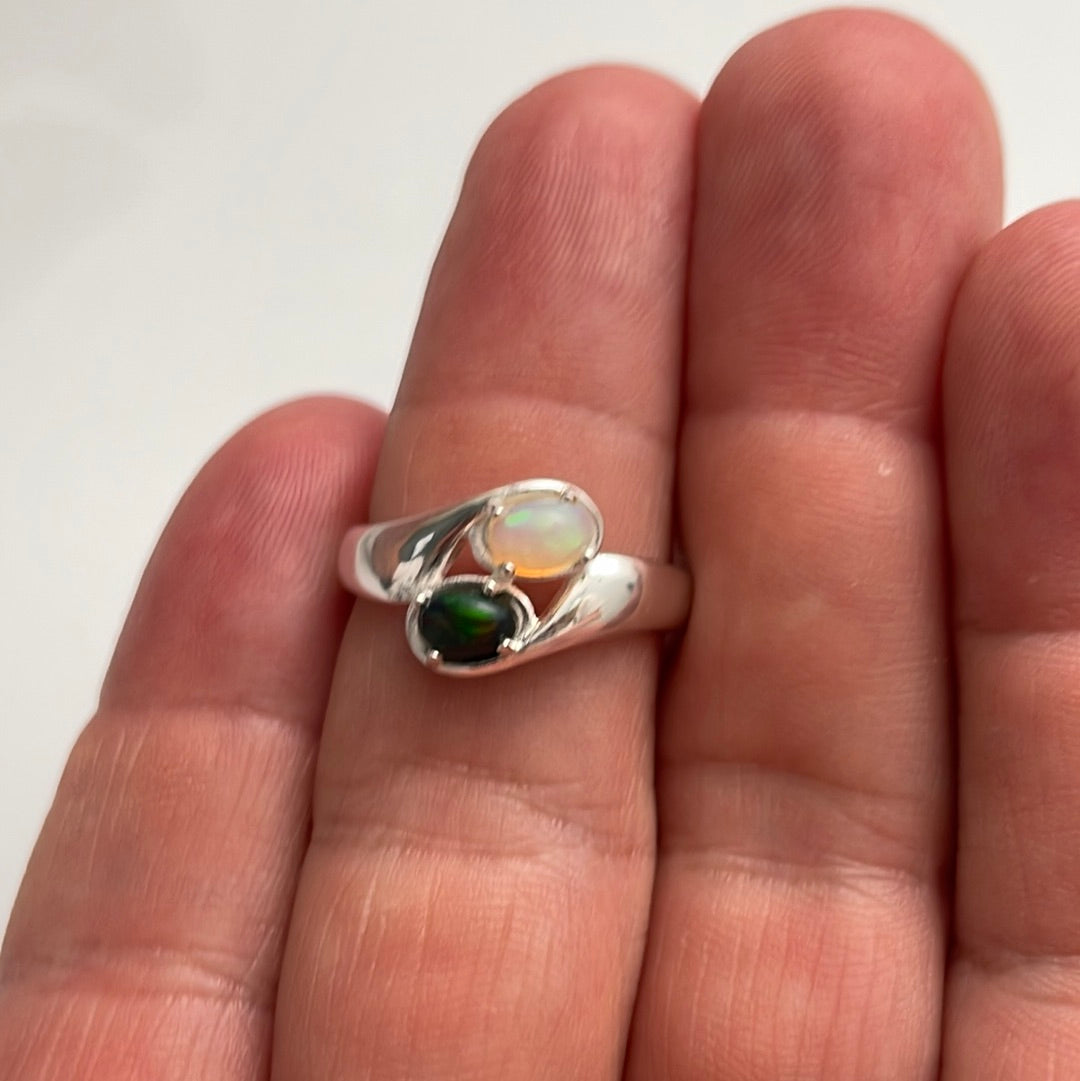 Welo Opal and Black Welo Opal Size 5-12