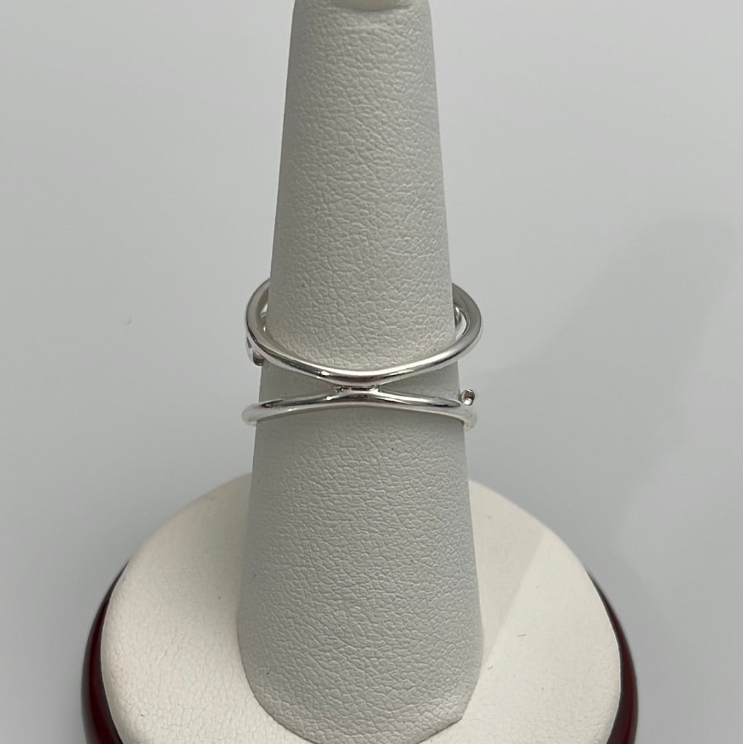 Labradorite Curly Q Rings Sizes 5-12