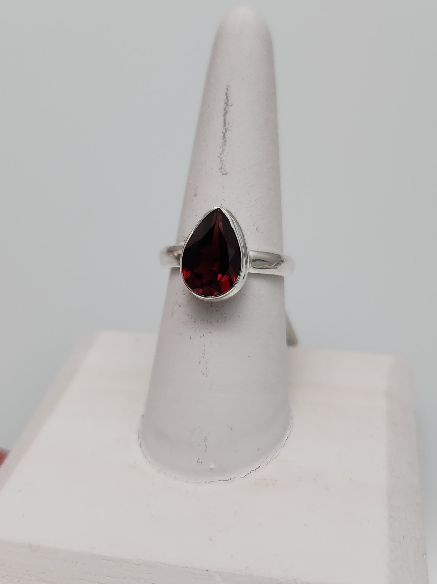 Garnet Ring sz 5.5, 6.5, 7.5, 8, 9, 10, 11