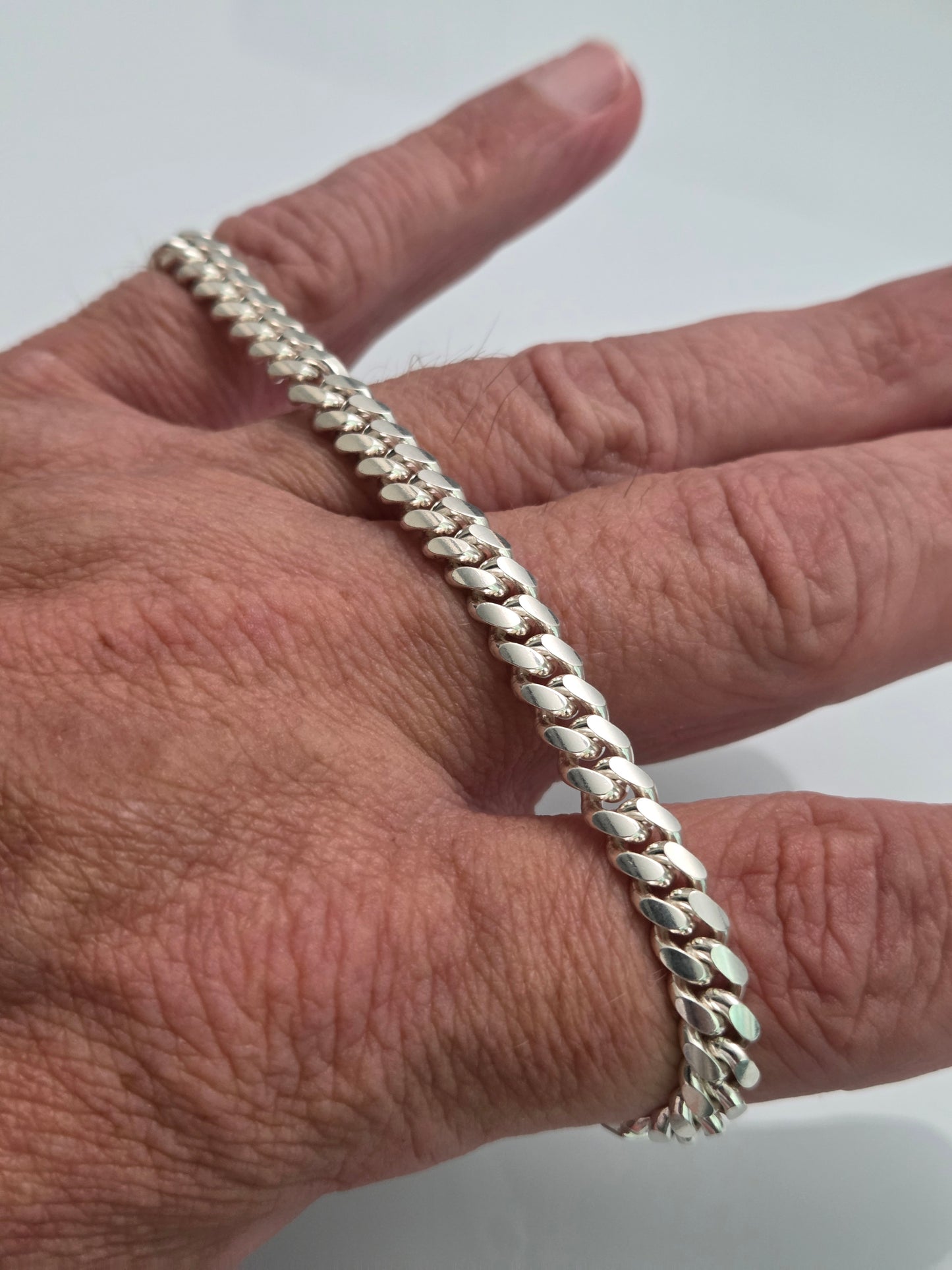 6mm Cuban Link Bracelet 9"