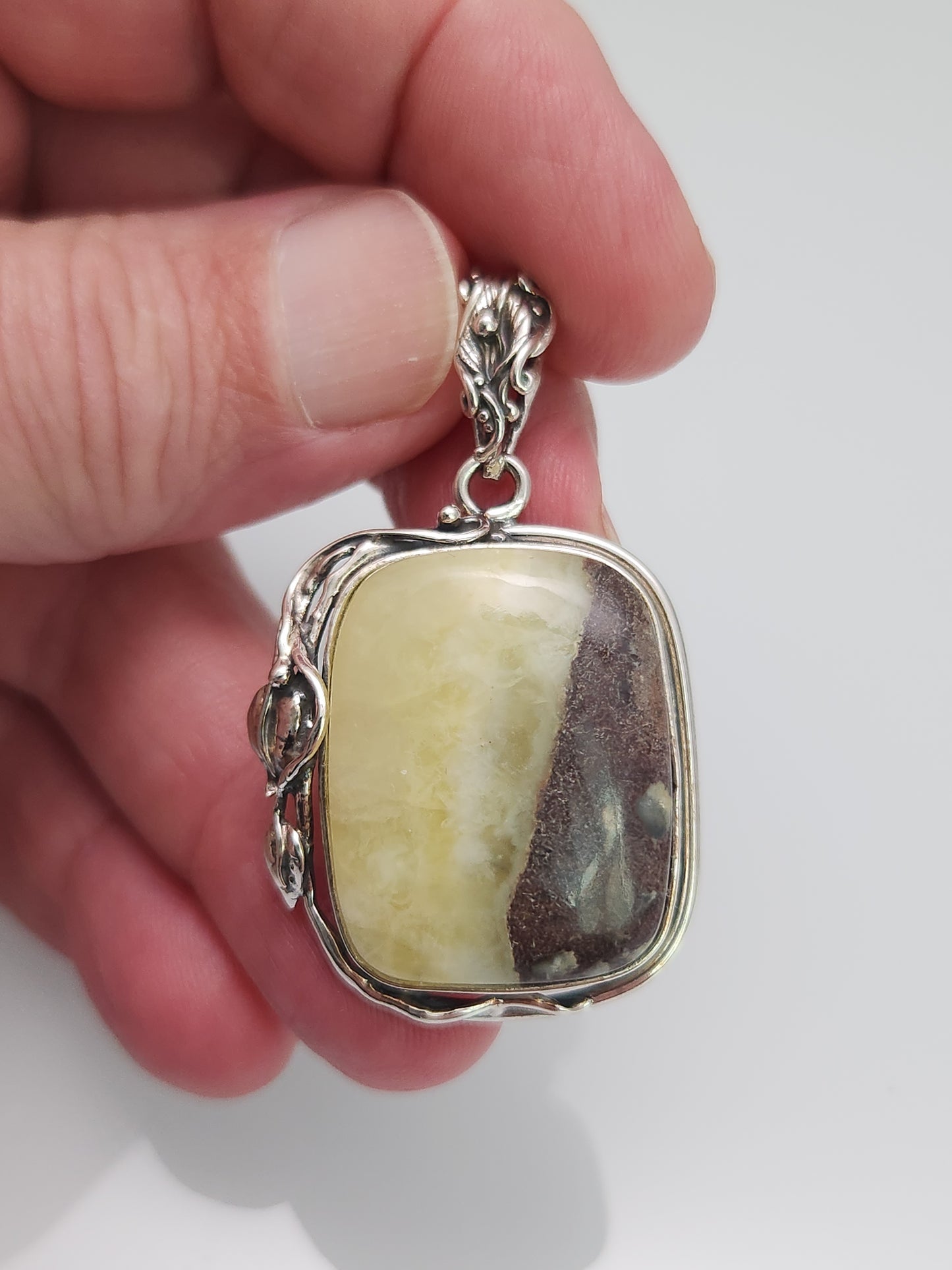 Prehnite Pendant