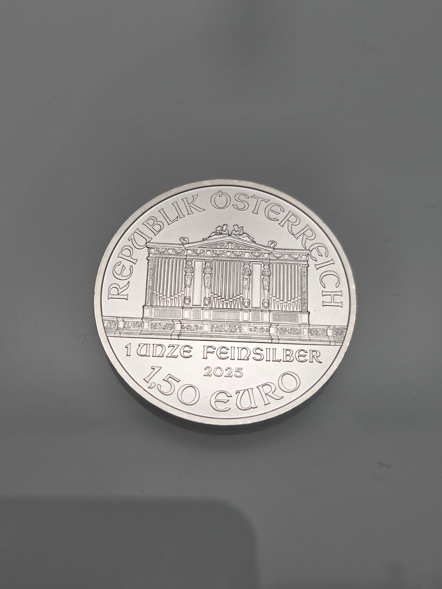 .999 Pure Silver Austrian Philharmonic One Ounce Coin