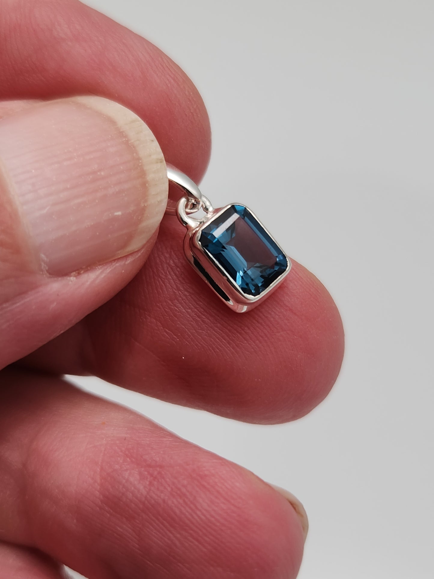 London Blue Topaz Pendant
