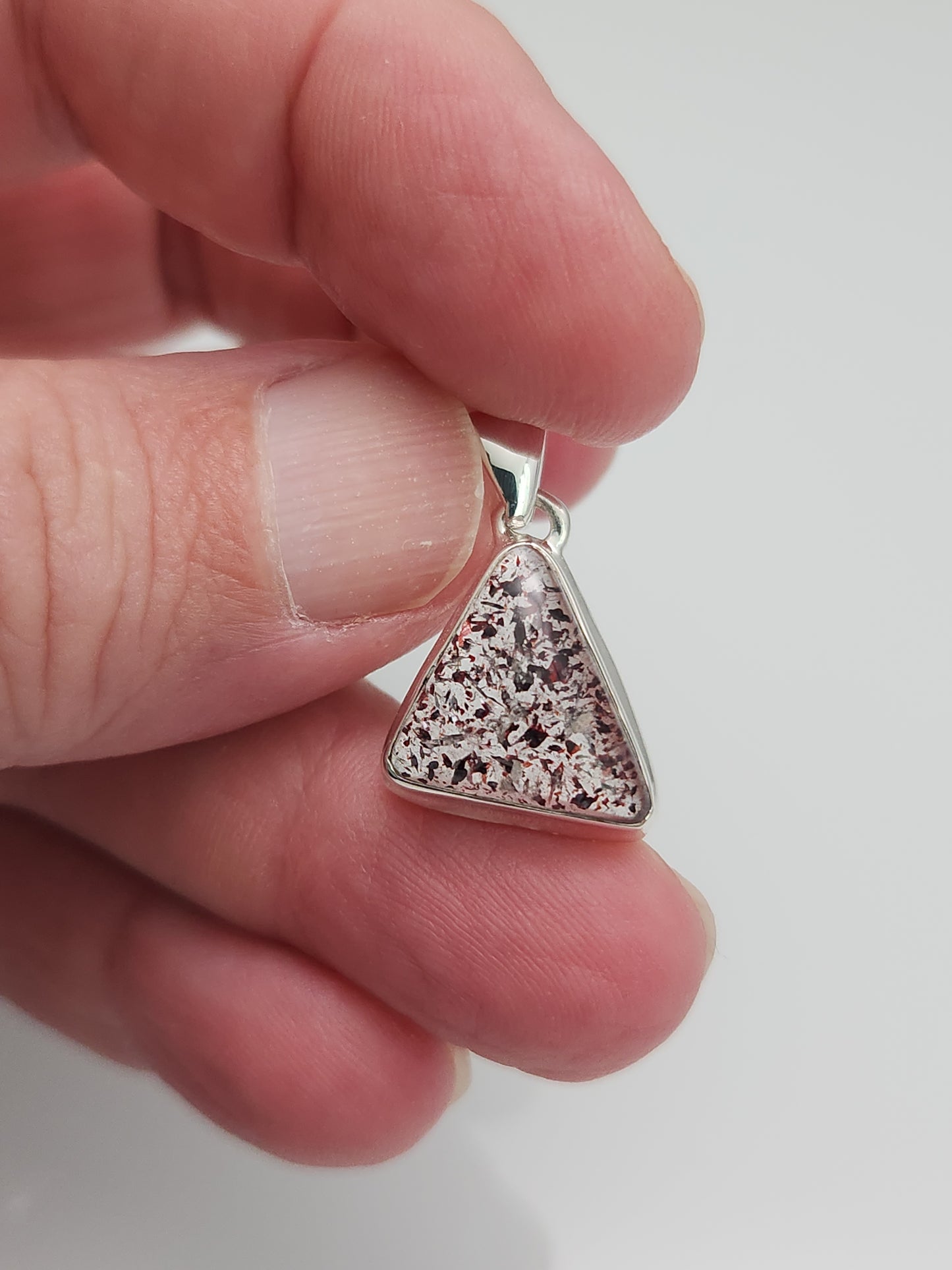 Lepidocrocite Quartz Pendant