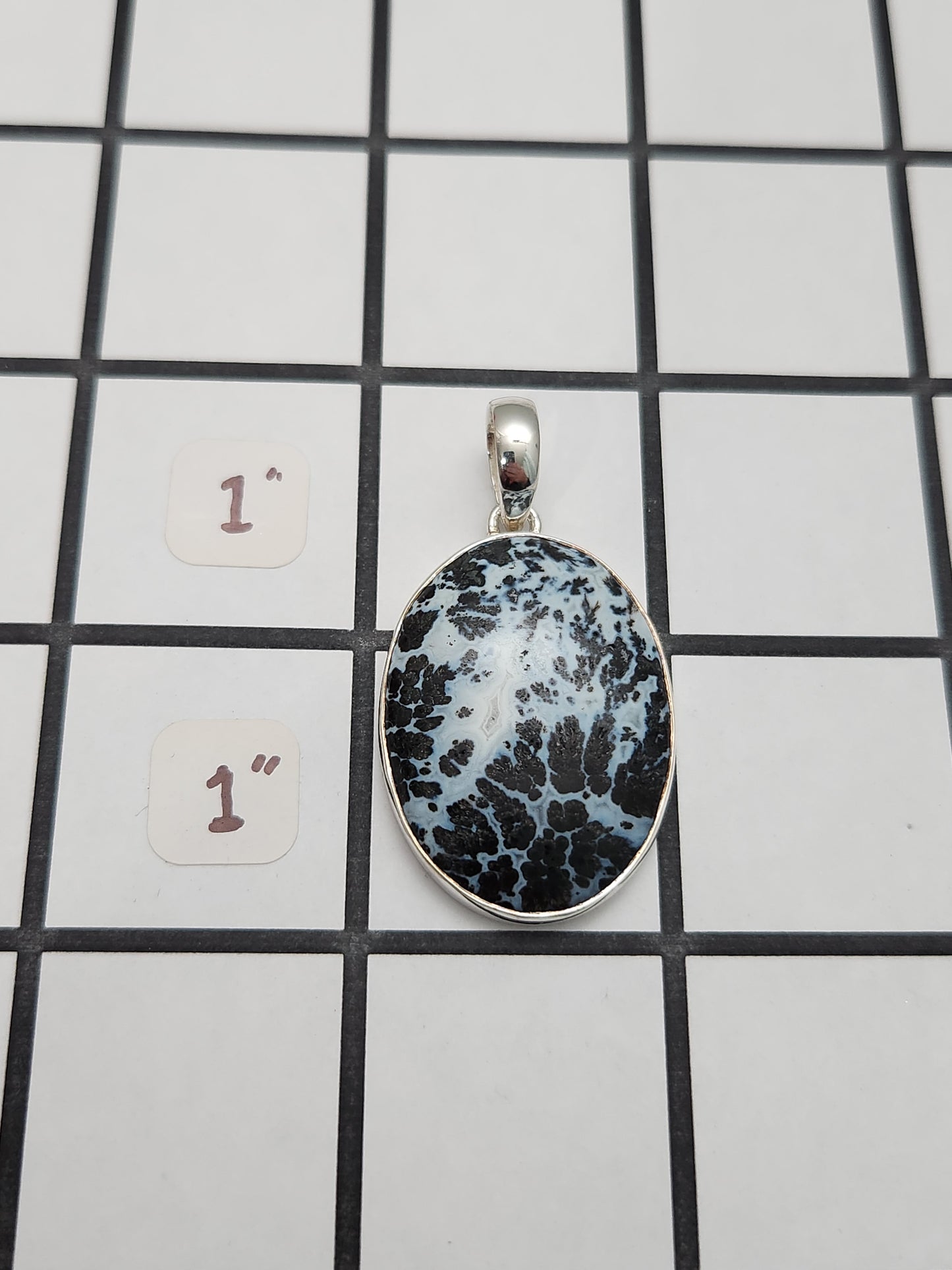Dendritic Agate Pendant
