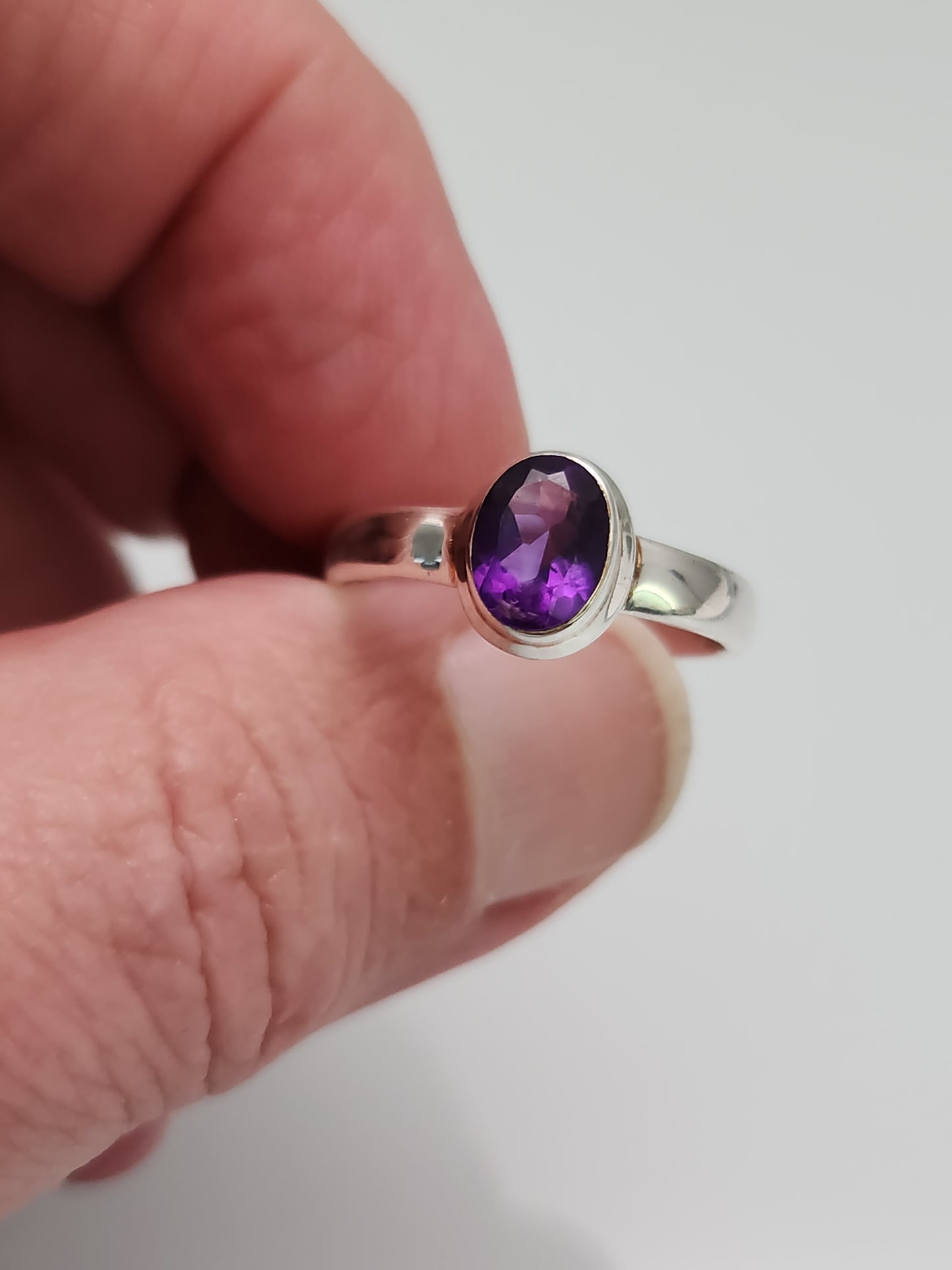 Amethyst Ring sz 10