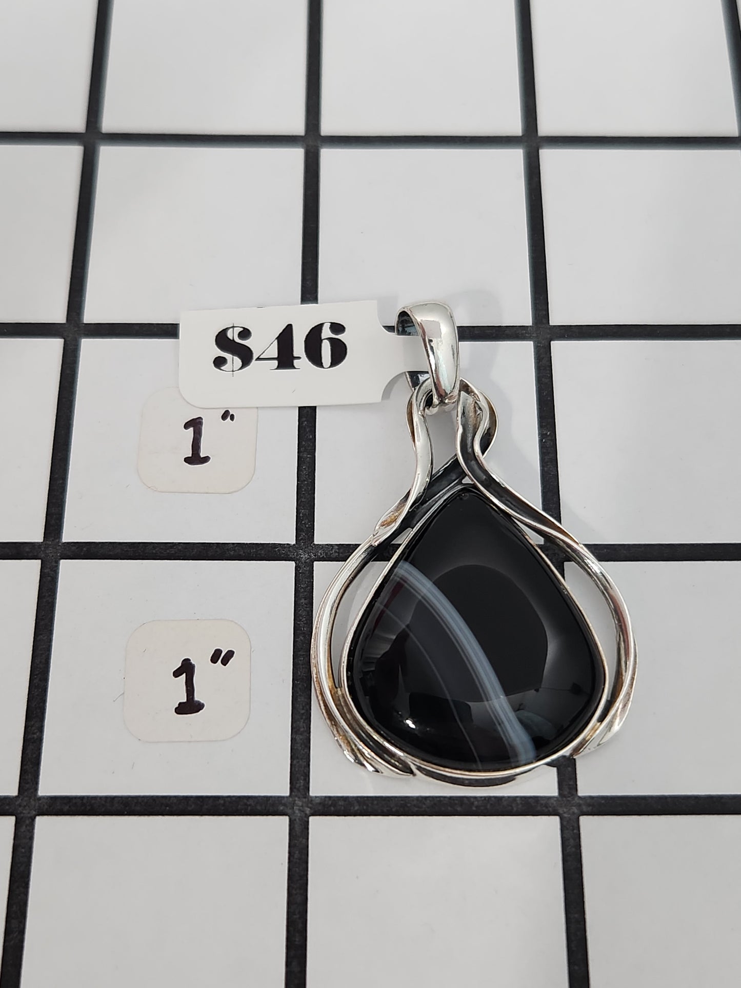 Banded Agate Pendant