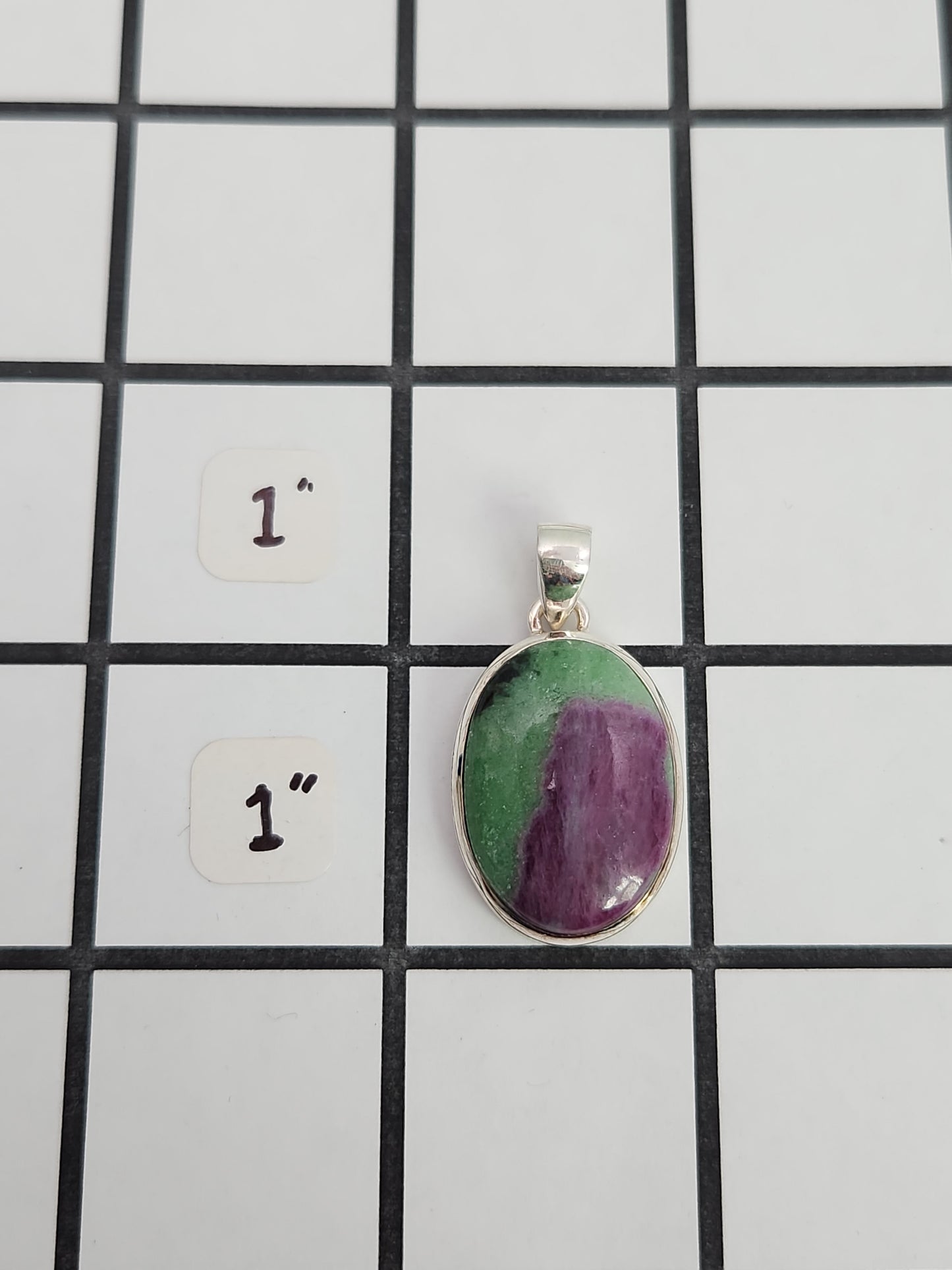 Ruby Zoisite Pendant