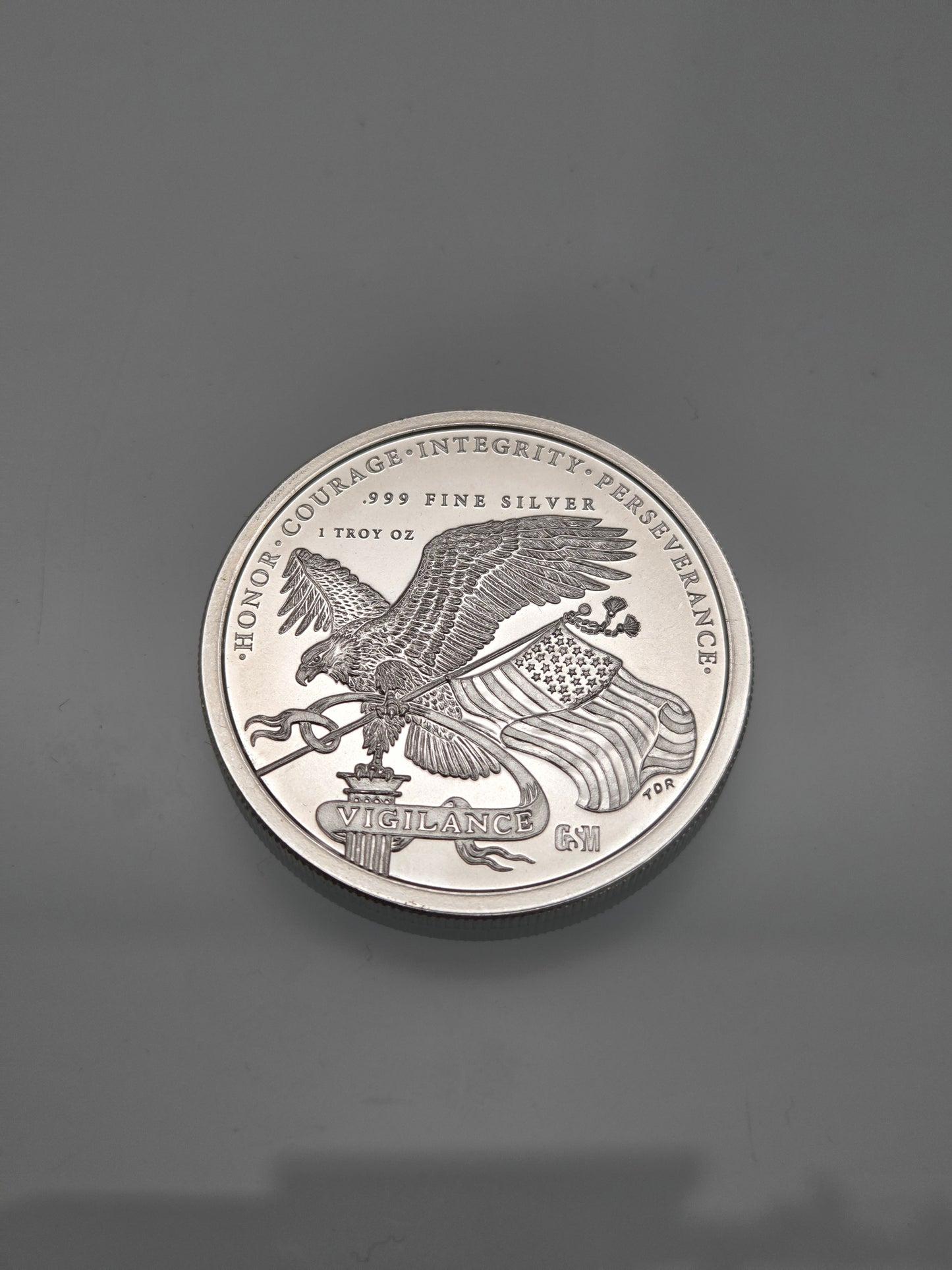One Ounce .999 Pure Silver America 250 Years