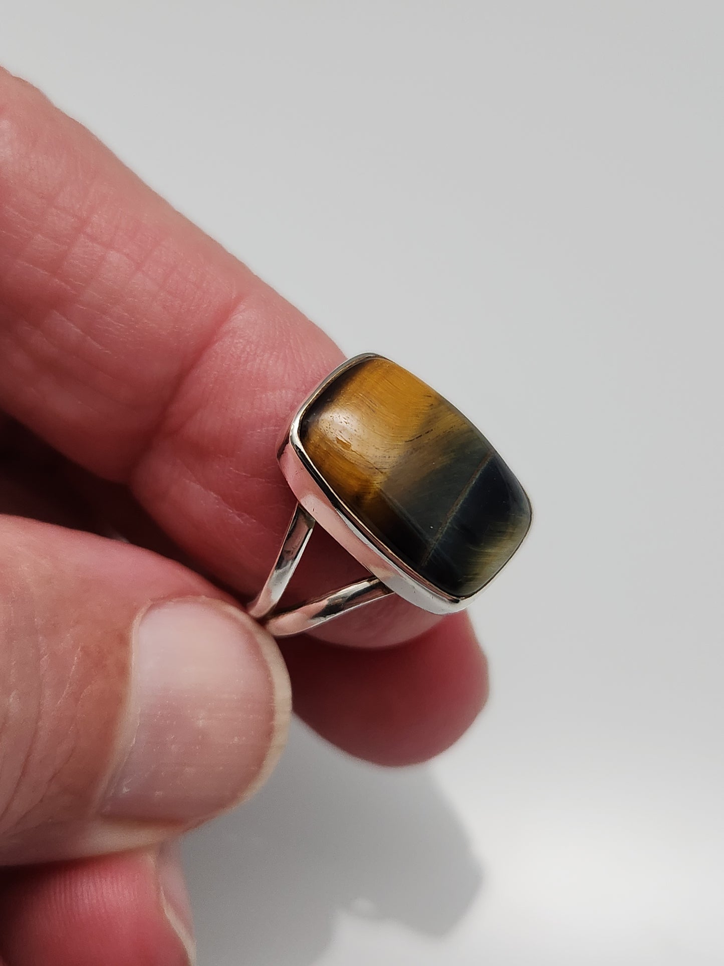 Tiger Eye Ring sz 7