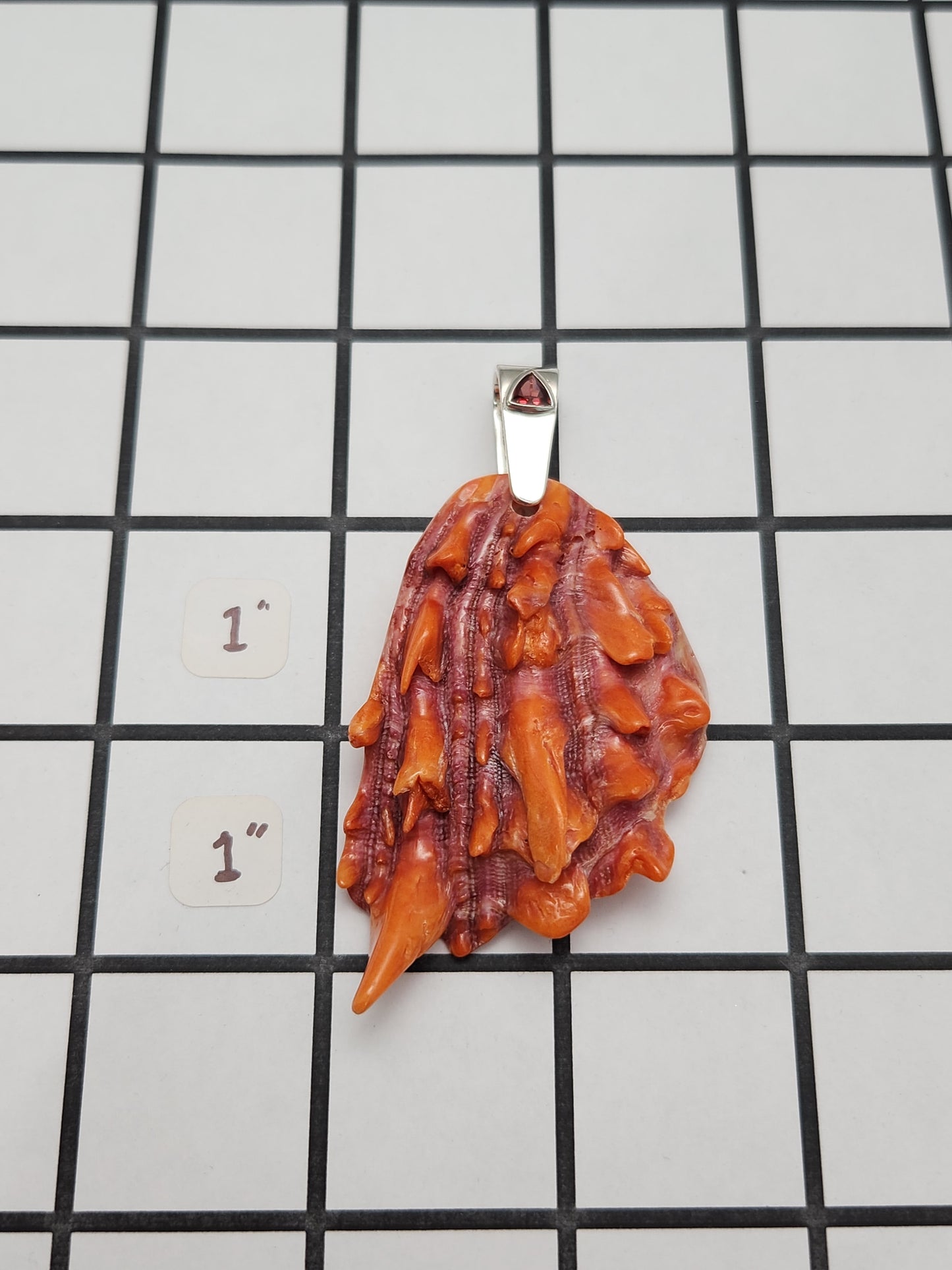 Spiney Oyster Shell Pendant