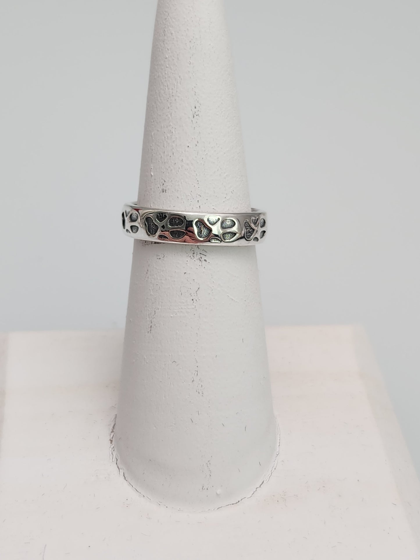 Paw 🐾 Print Band Ring sz 5-12