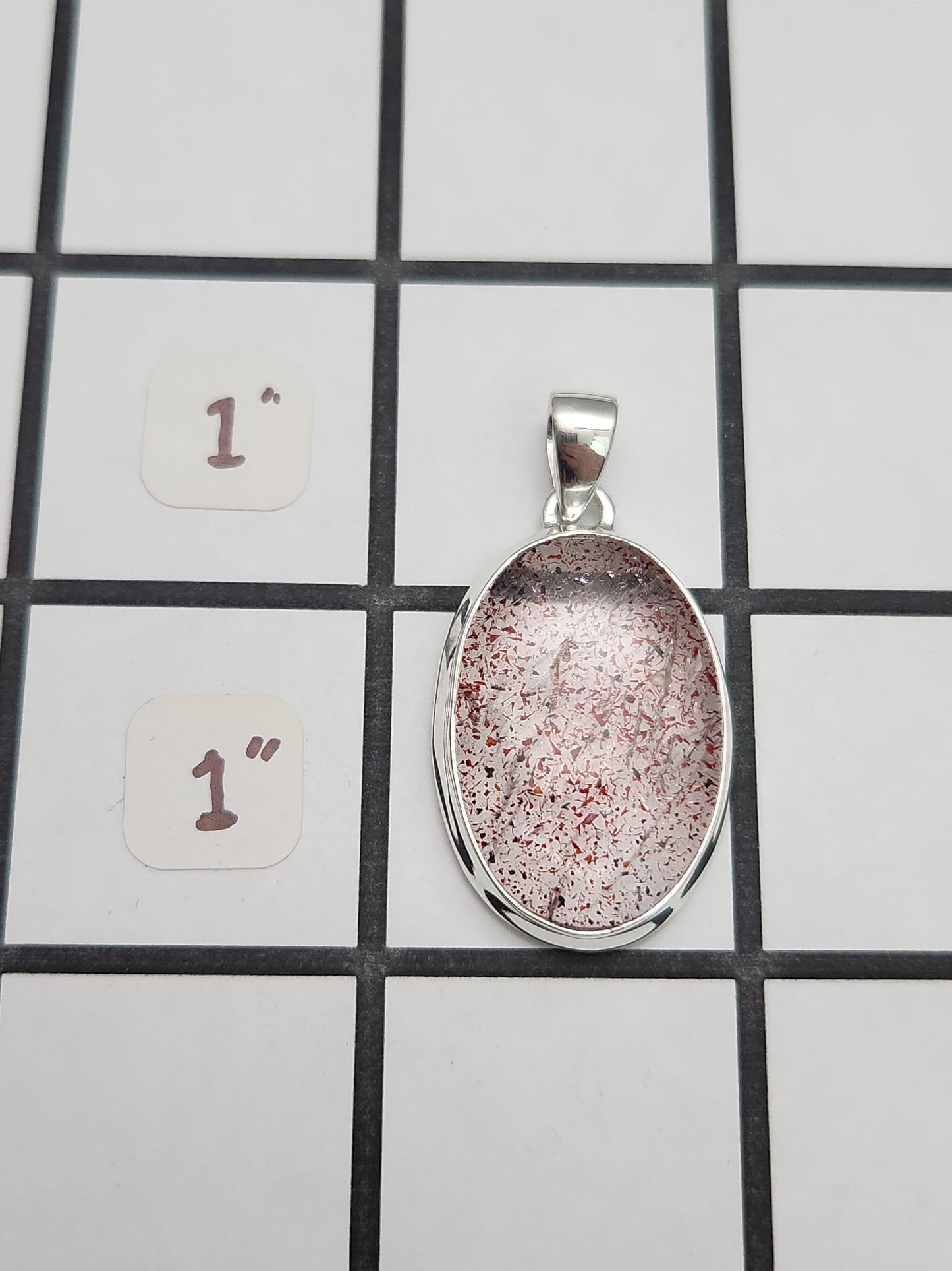 Lepidocrocite Quartz Pendant