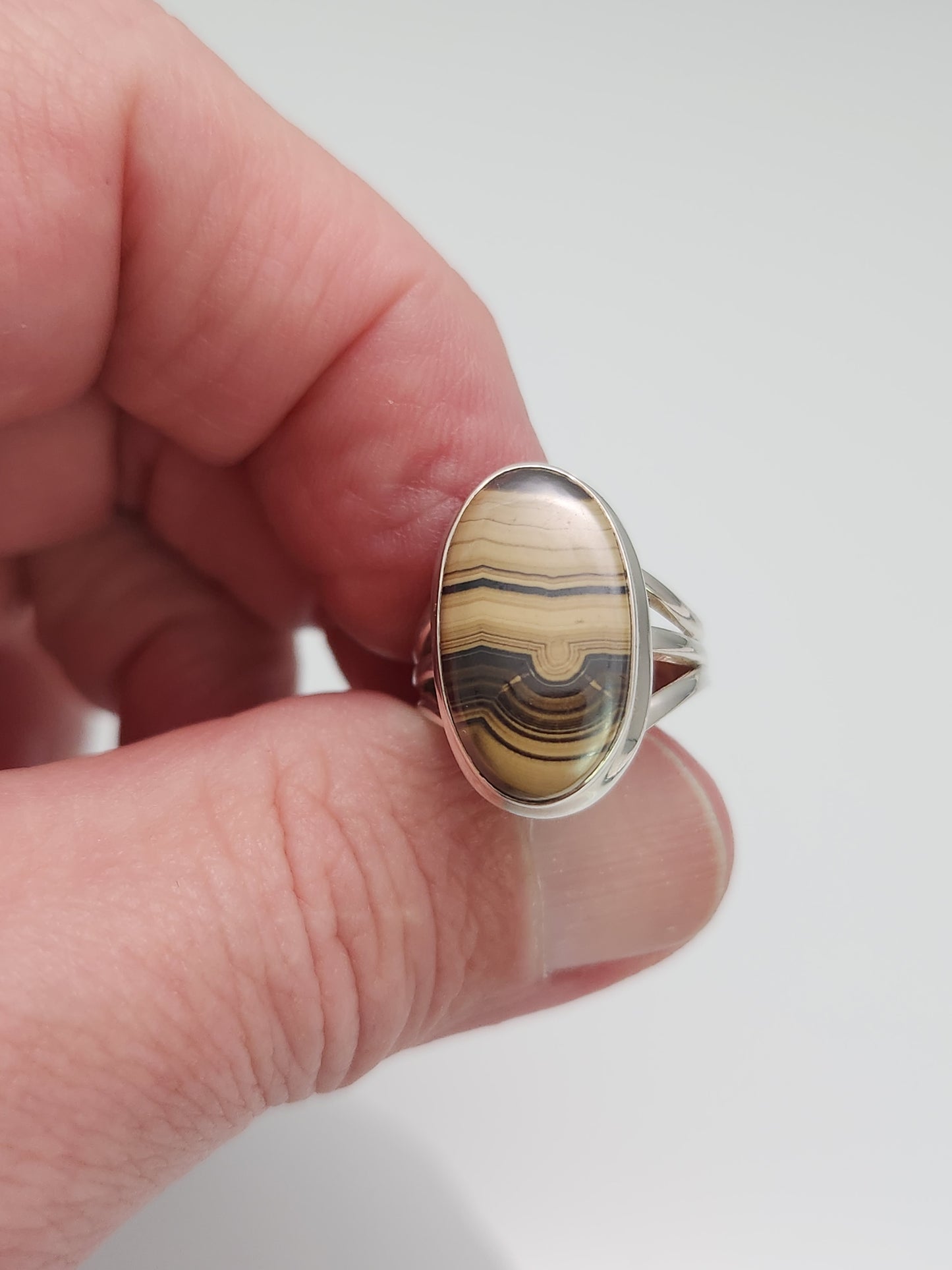 Schalenblende Ring sz 6