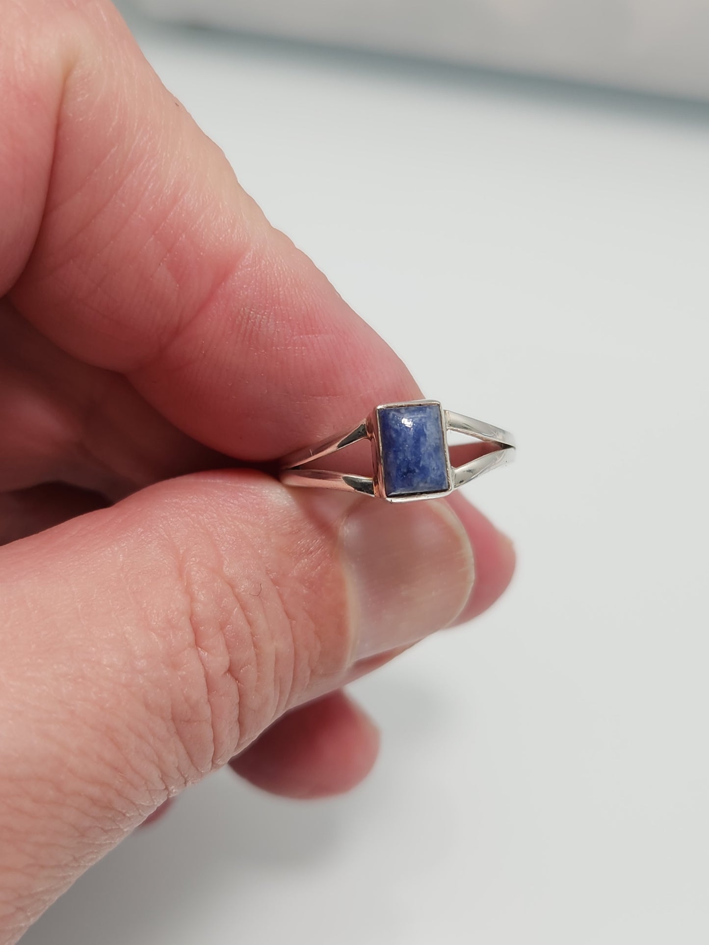 Sodalite Ring sz 5-10