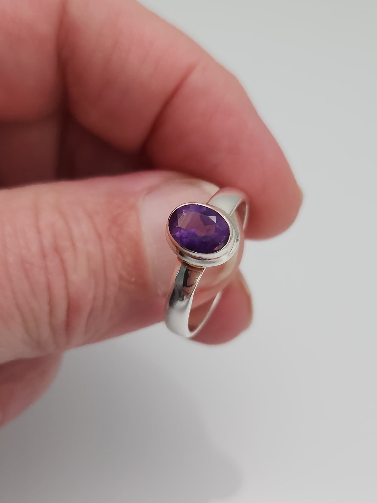 Amethyst Ring sz 10