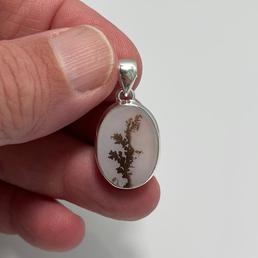 Dendritic Agate Pendant