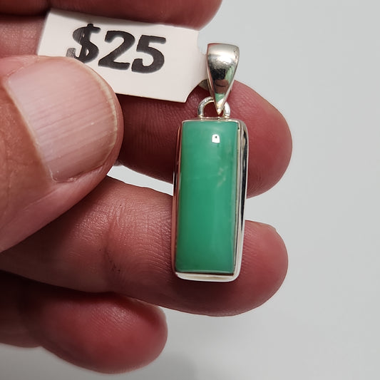 Chrysoprase Pendant