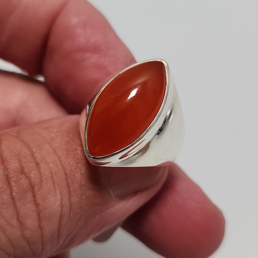 Carnelian Ring sz 8