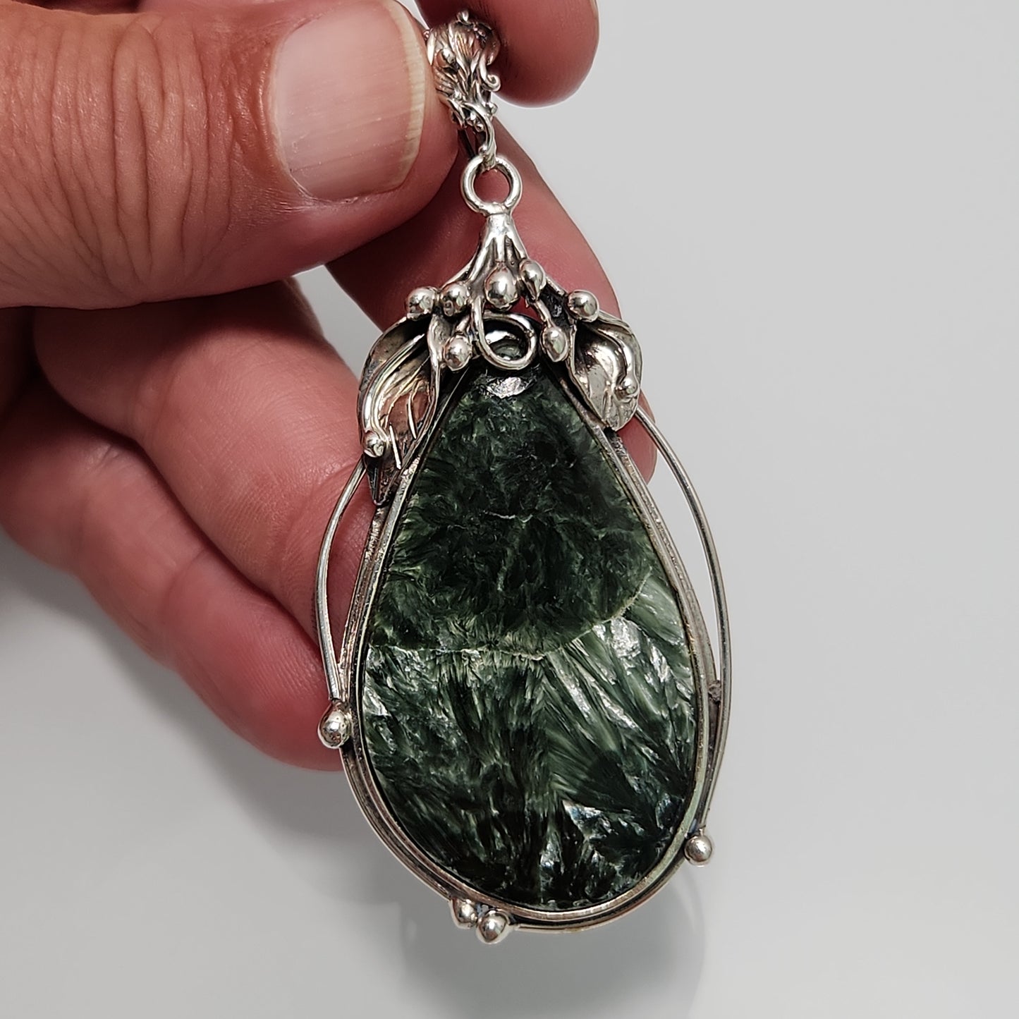 Seraphinite Custom Pendant