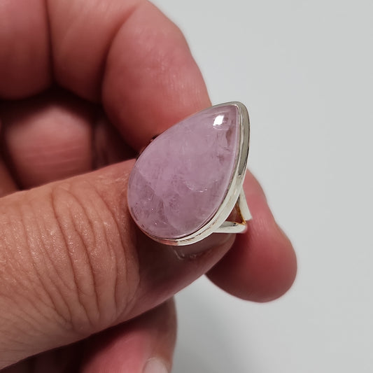 Kunzite Ring sz 9