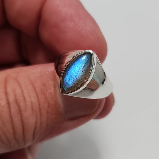 Labradorite Ring sz 7.5