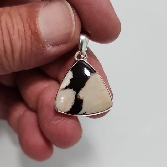 Petrified Peanut Wood Pendant