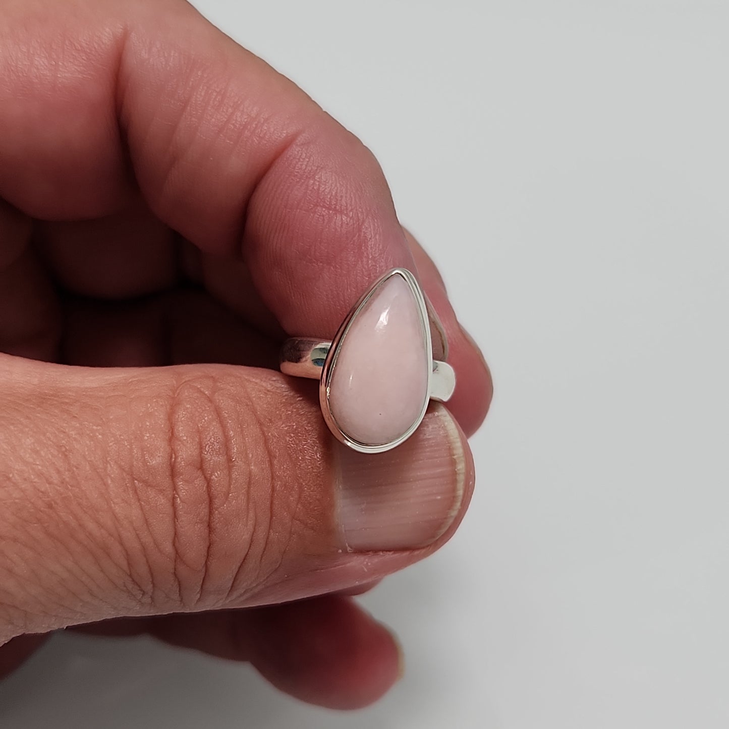 Pink Opal Ring sz 5.5