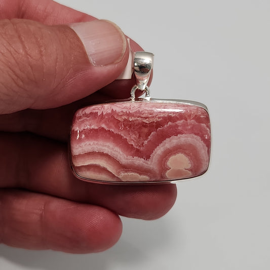 Rhodochrosite Pendant