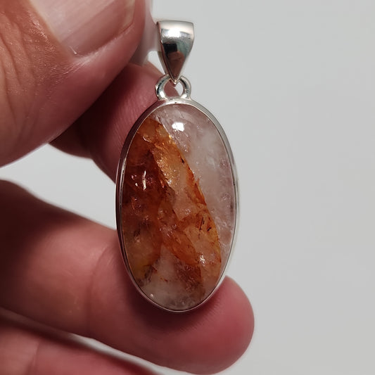 Fire Quartz Pendant