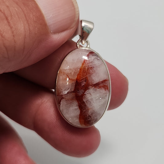 Fire Quartz Pendant