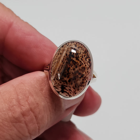 Montana Agate Ring sz 10