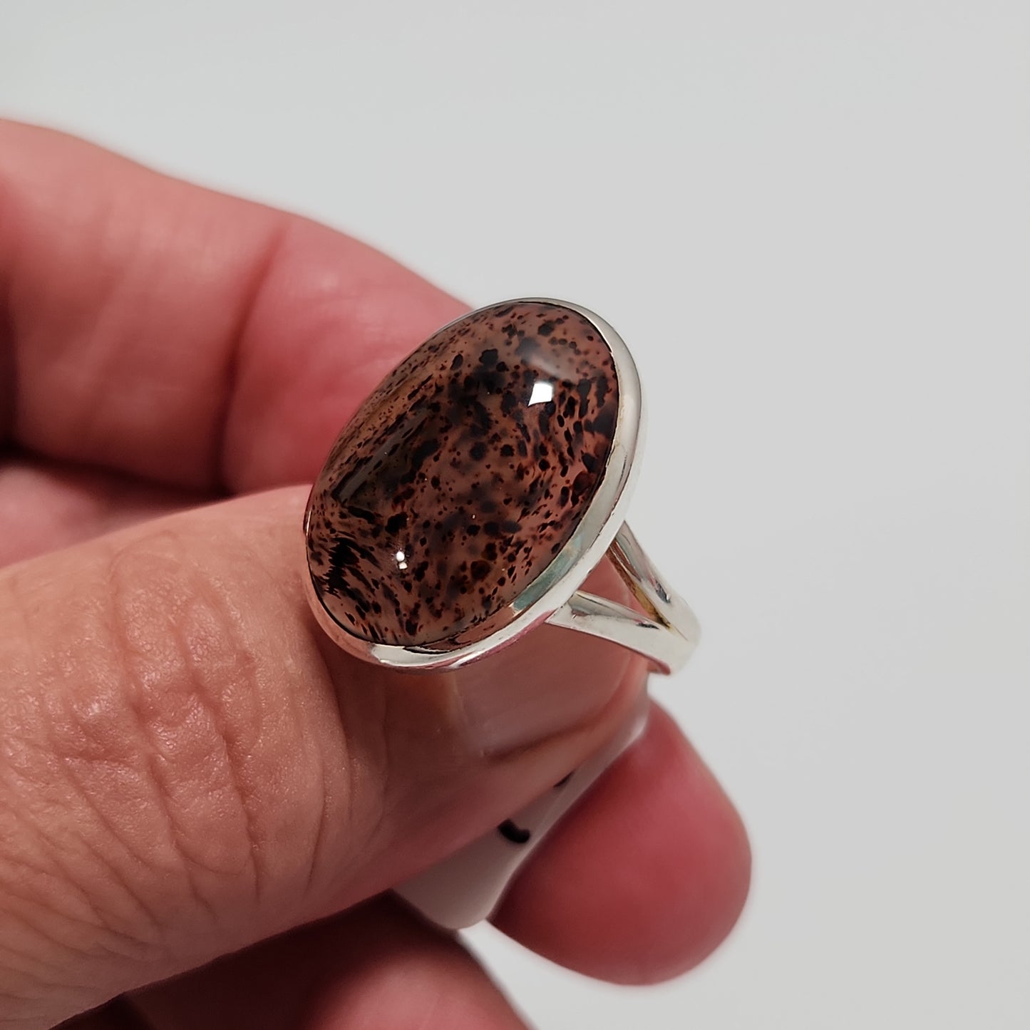 Montana Agate Ring sz 10