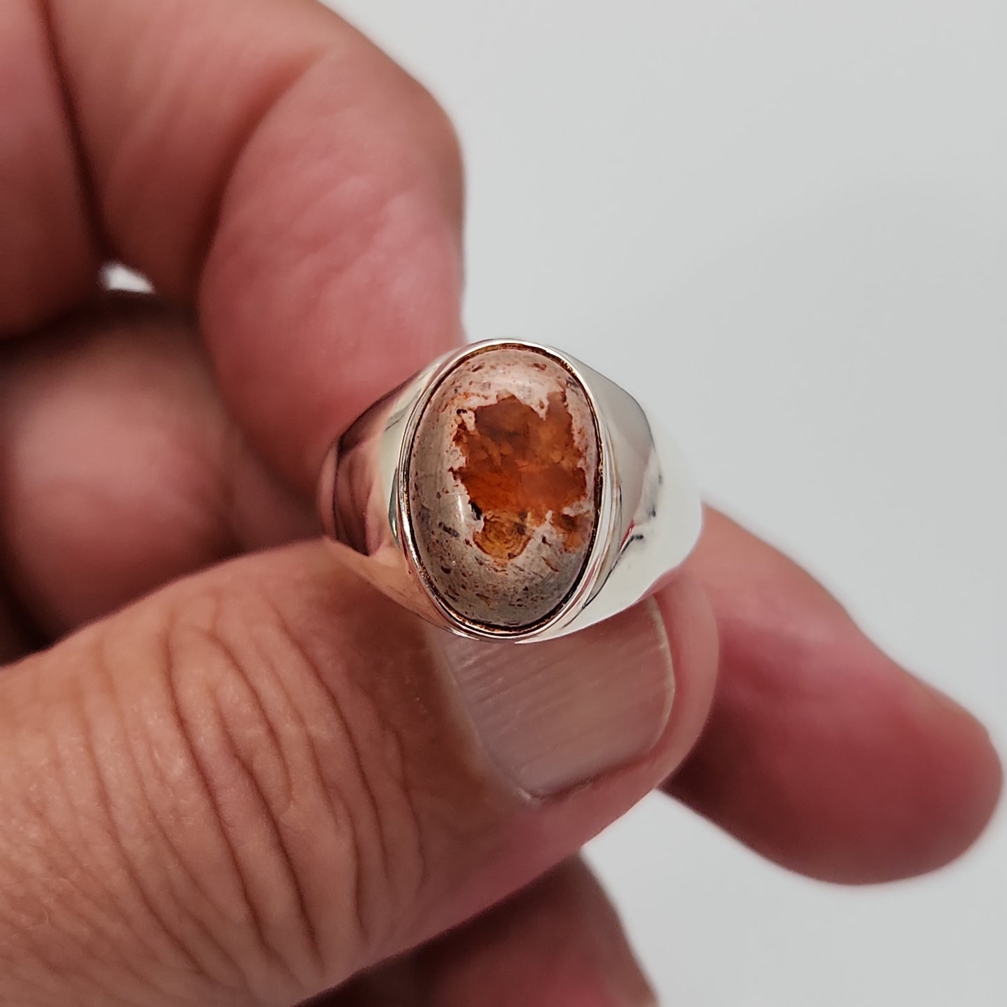 Fire Opal Ring sz 9