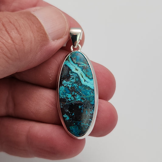 Shattuckite Pendant