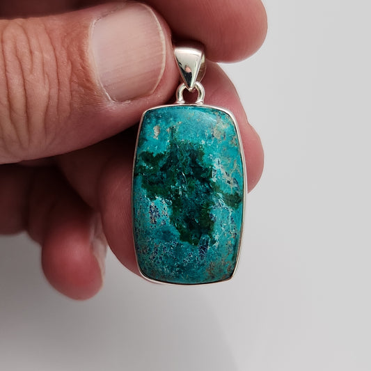 Shattuckite Pendant