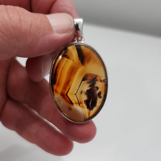 Montana Agate Pendant