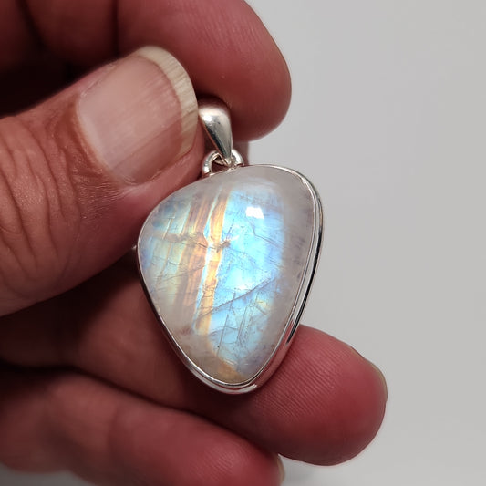 Rainbow Moonstone Pendant