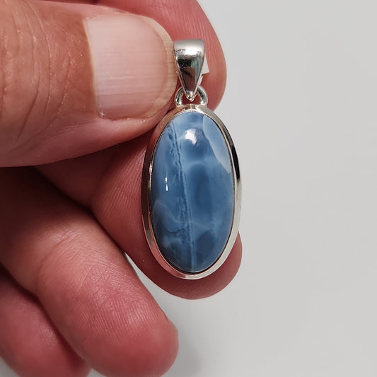 Owyhee Blue Opal Pendant