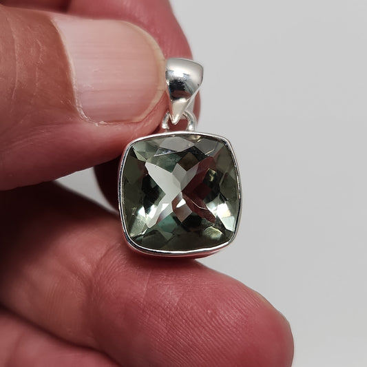 Green Amethyst Pendant