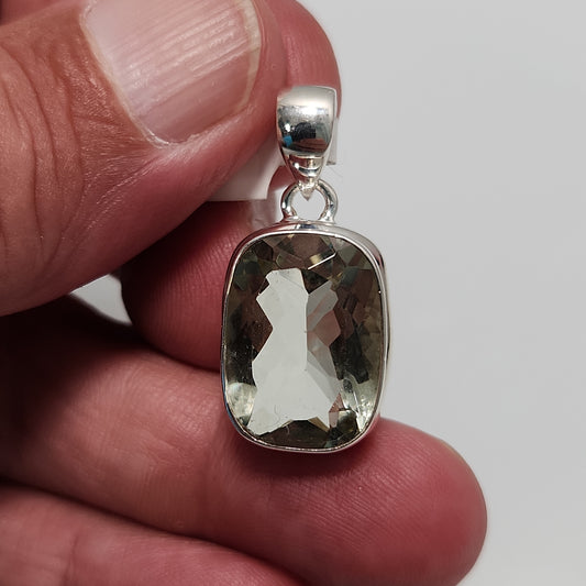 Green Amethyst Pendant