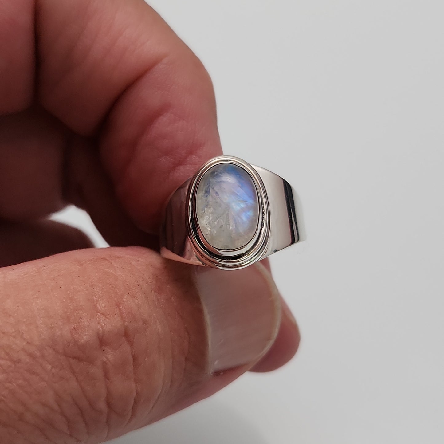 Moonstone Ring sz 10
