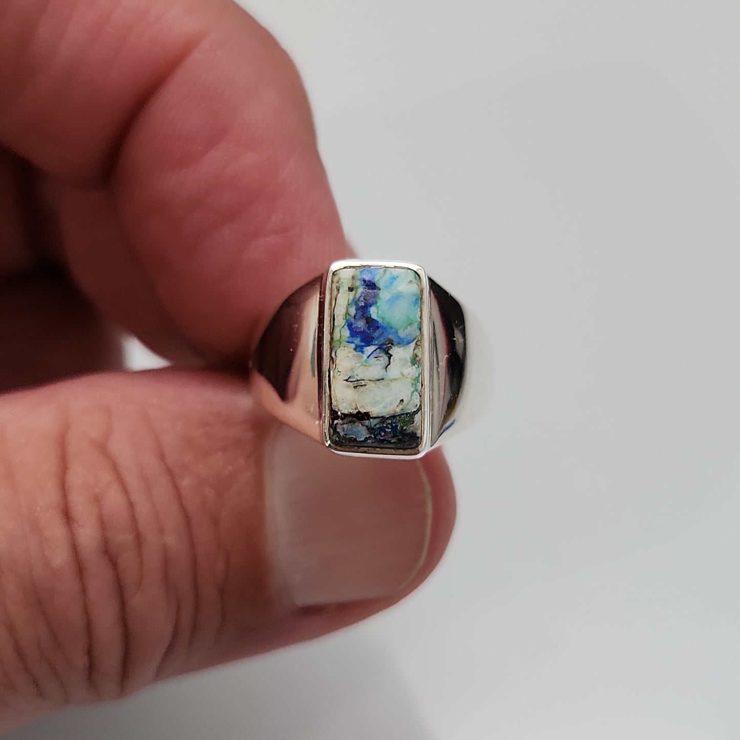 Azurite Ring sz 7