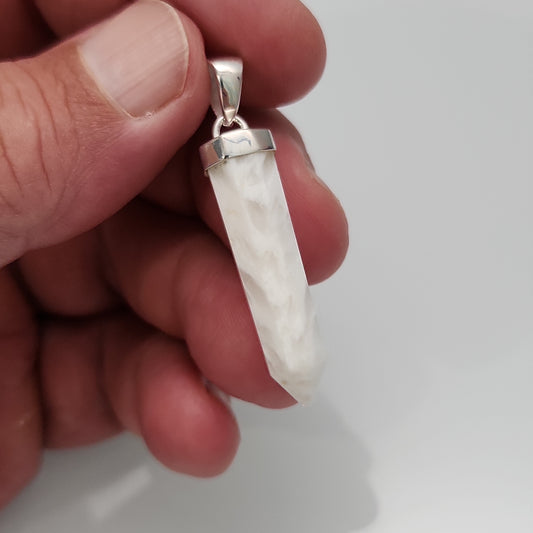 Scolecite Gem Point Pendant