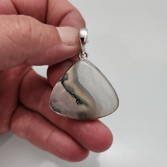 Moss Agate Pendant