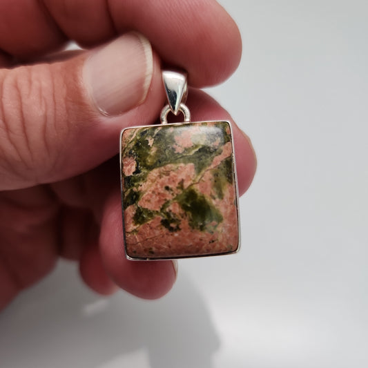 Unakite Pendant