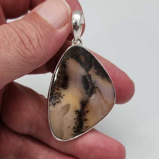 Dendritic Agate Pendant