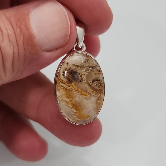 Graveyard Plume Agate