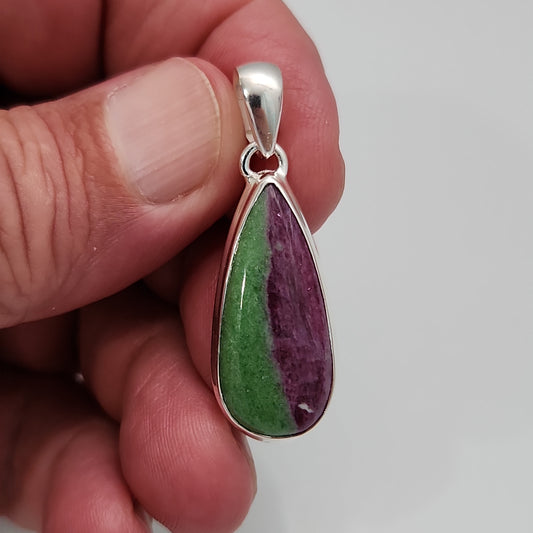 Ruby Zoisite Pendant